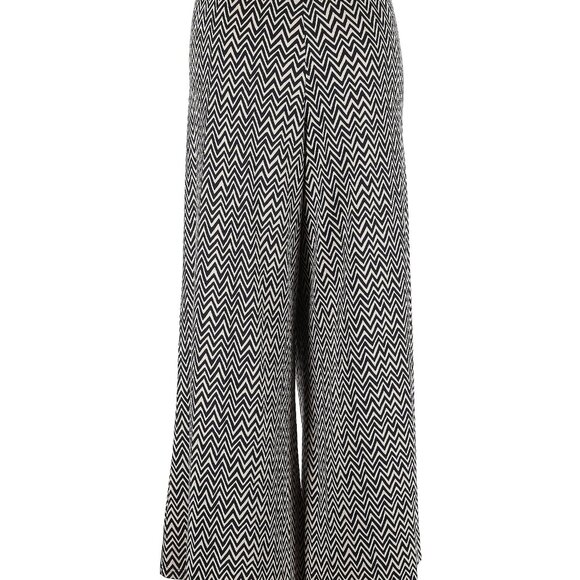 Wide leg pull-up pants - Picture 1 of 6
